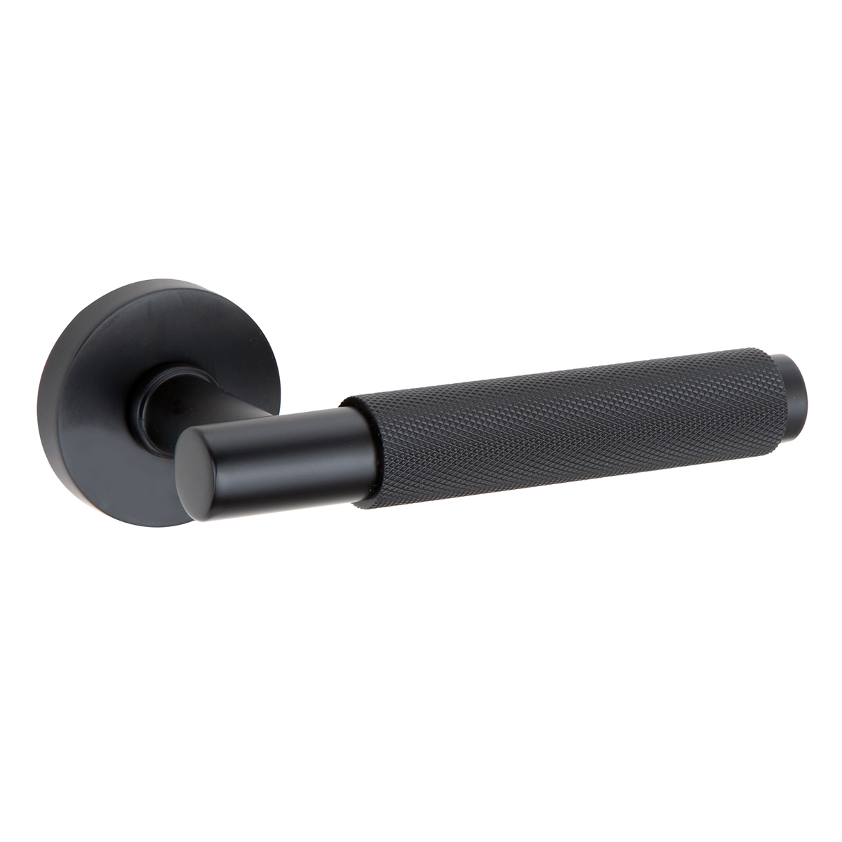 Maçaneta redonda em Zamak RS-510 preto