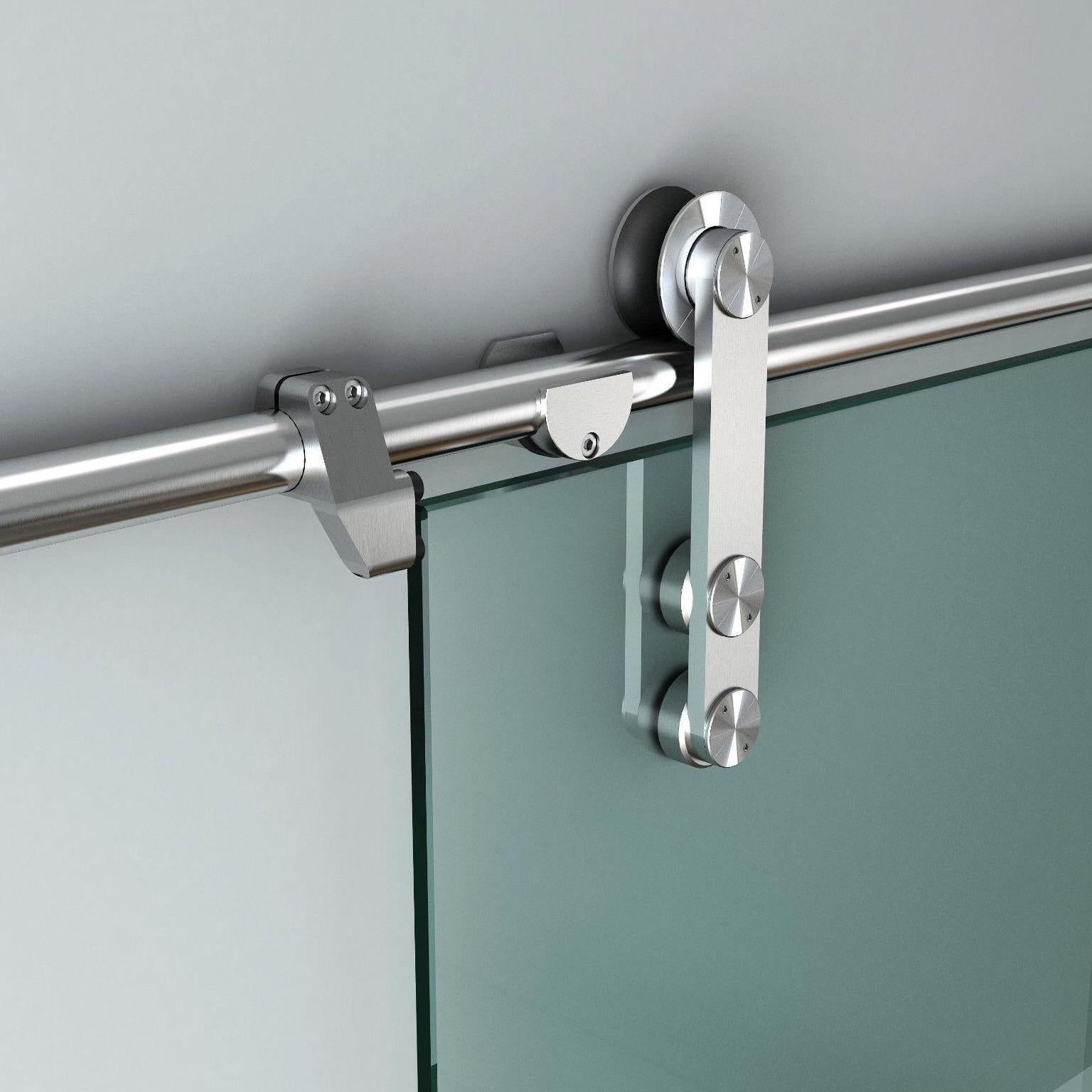 Ferragens de aço inoxidável para porta de vidro deslizante externa