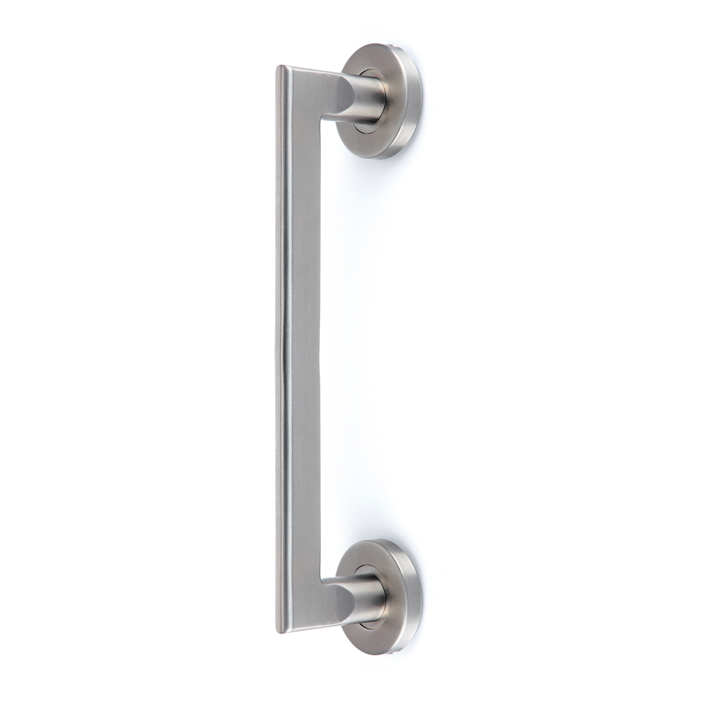 Alça de aluguel em aço inox com roseta redonda modelo 534