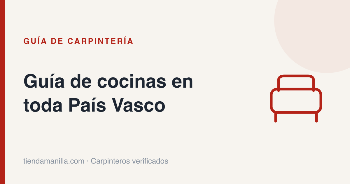 Guía de cocinas en toda País Vasco