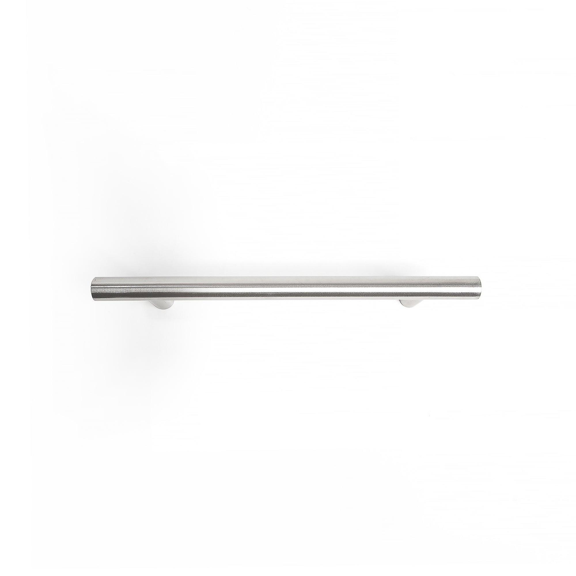 Puxador tubular de aço inoxidável para móveis e armários, 96 mm entre eixos