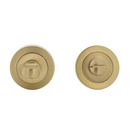 Pendente em Zamak com roseta redonda de 50mm em acabamento ouro acetinado 