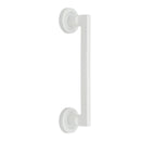 Manillón de aluminio con roseta redonda acabado blanco modelo 534A