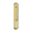 Cabo com placa curva em acabamento ouro acetinado modelo 884 