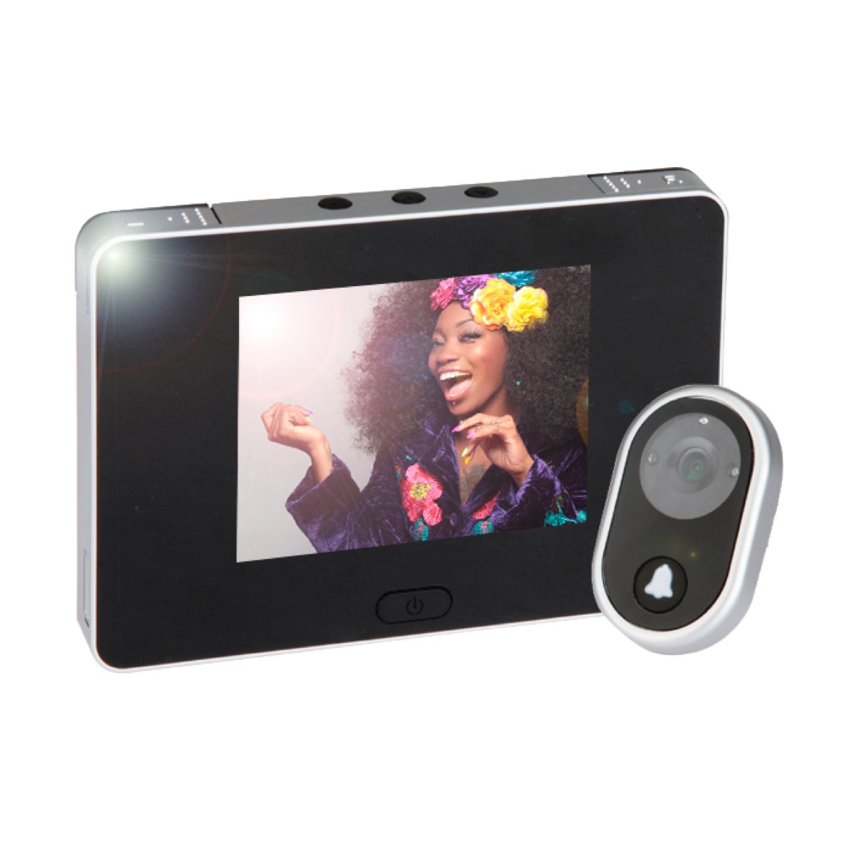 Olho mágico digital Shome com visão noturna ideal para suas portas de entrada
