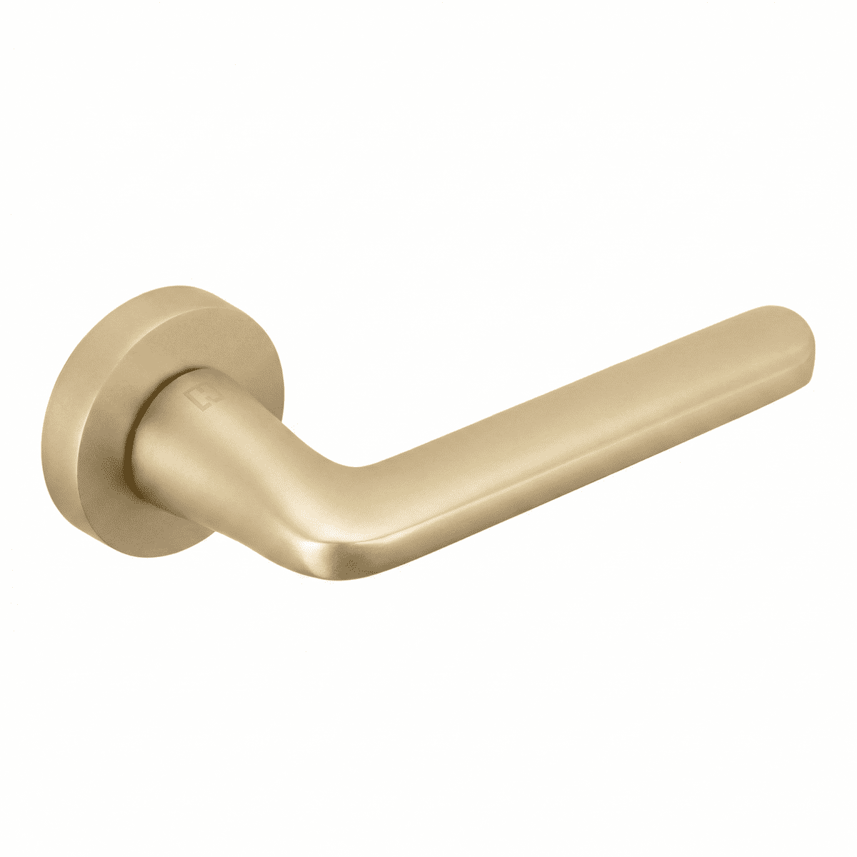 Puxador roseta redonda em Alumínio RS-310 dourado mate