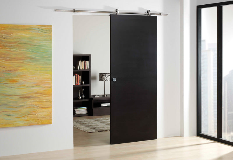 Ferragens de aço inoxidável para porta deslizante externa de madeira