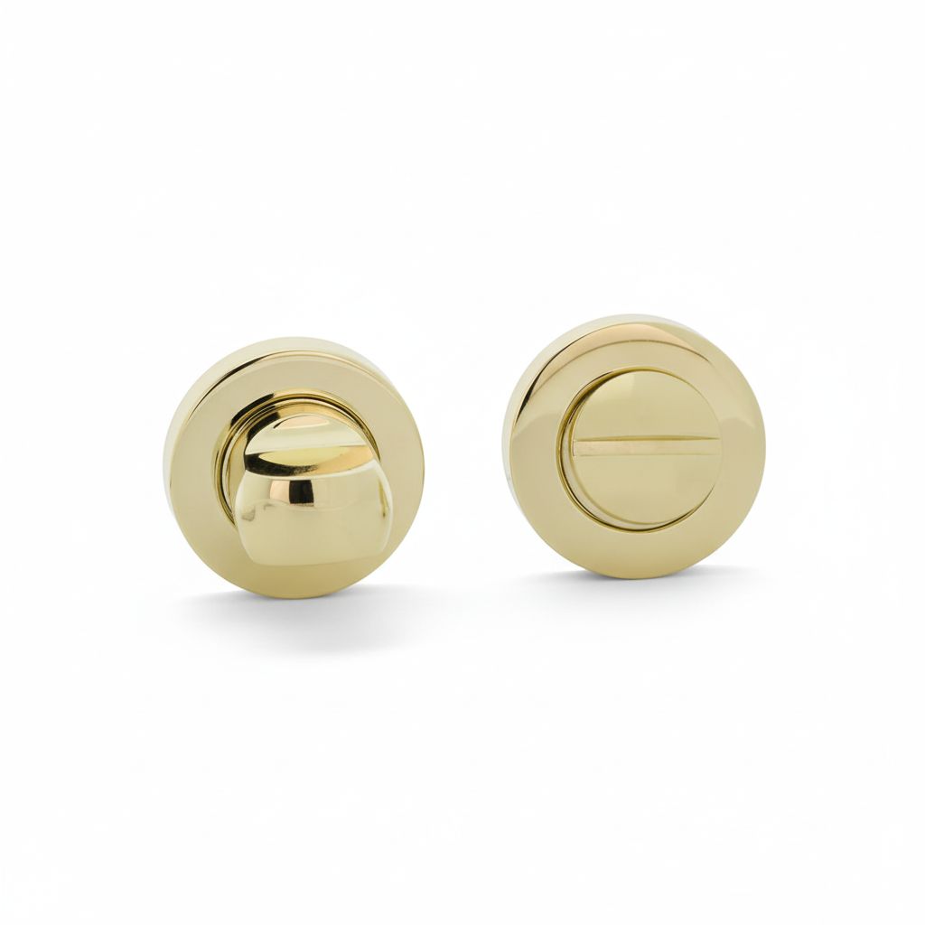 Condenação de 35 mm de diâmetro com acabamento dourado brilhante para portas