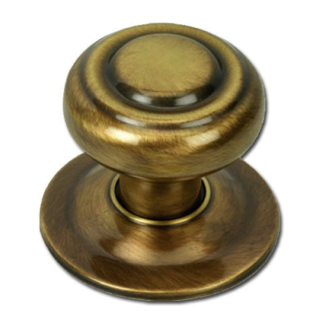 Pomo de puerta Seta con Aros Cuero (HD)